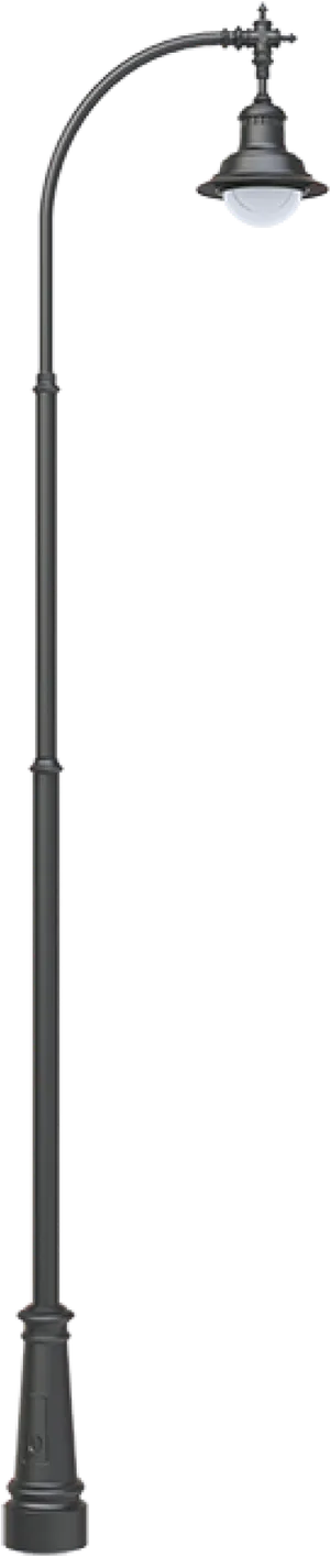 Classic Street Lamp Design PNG Image