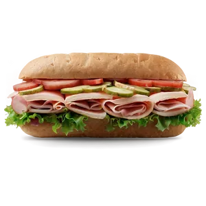 Classic Sub Sandwich Png Pjg95 PNG Image