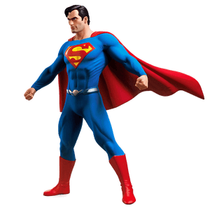 Classic Superman Pose PNG muw PNG image with transparent background