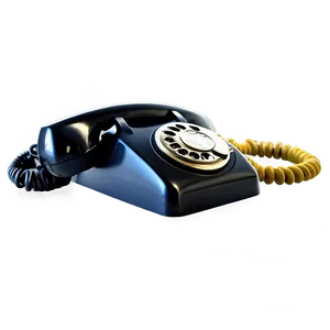 Classic Telephone On Table Png 06252024 PNG Image