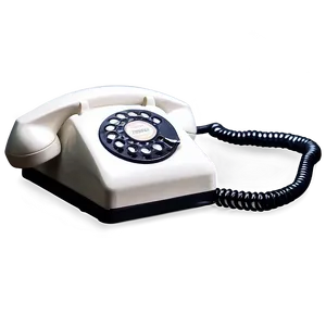 Classic Telephone On Table Png 35 PNG Image