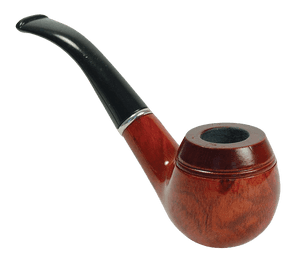 Classic Tobacco Pipe PNG image with transparent background