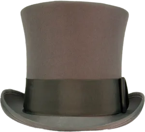 Classic Top Hat Isolated PNG Image