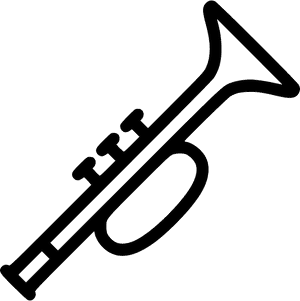 Png File Svg - Trumpet Icon Png, Transparent Png PNG with transparent background