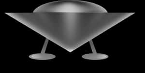 Classic U F O Graphic PNG image with transparent background