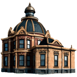 Classic Victorian Building PNG 5 PNG image with transparent background