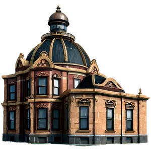 Classic Victorian Building Png 5 PNG Image
