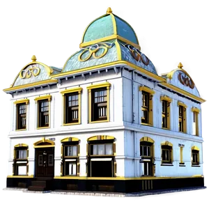 Classic Victorian Building Png Fmt PNG Image