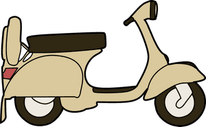 Motor Vehicle,mode Of Transport,clip Art,vehicle,automotive - Clip Art Images Of Scooter, HD Png Download PNG image with transparent background