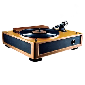 Classic Vinyl Record Player Png Ium PNG Image