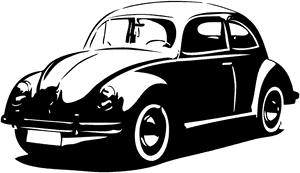 Volkswagen Black And White, HD Png Download PNG image with transparent background