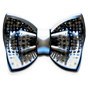 Classic White Bow Tie PNG 05252024 PNG