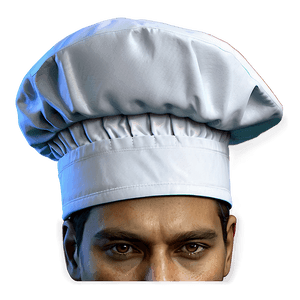 Classic White Chef Hat PNG 28 PNG