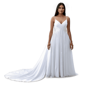 Classic White Gown PNG 06212024 PNG