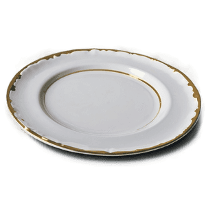 Classic White Plate PNG aiv75 PNG