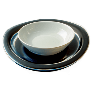 Classic White Plate PNG yvr35 PNG