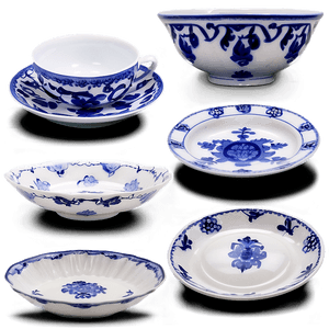 Classic White Porcelain Dishes PNG syf11 PNG with transparent background