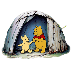 Classic Winnie The Pooh PNG bhh15 PNG image with transparent background