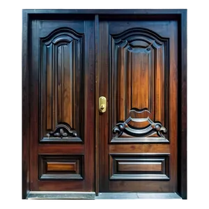 Classic Wooden Door Design Png 54 PNG Image