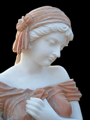 Classical Female Statue Sculpture PNG image with transparent background