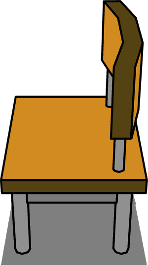 Image Sprite Png Club - Classroom Chair Cartoon Png, Transparent Png PNG image with transparent background