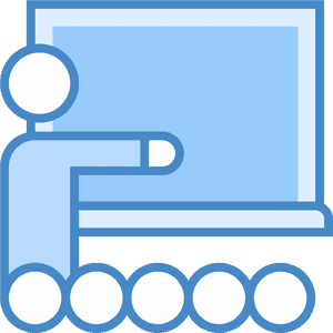 This Icon Represents A Classroom And Shows A Teacher, HD Png Download PNG image with transparent background