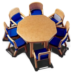 Classroom Table Top View Png Brj PNG Image