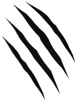 Claw_ Scratch_ Marks_ Vector PNG Image