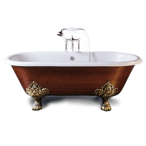 Clawfoot Tub Classic Style PNG 06282024 PNG