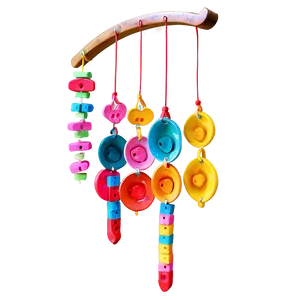 Clay Wind Chimes Png Kpy PNG Image