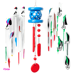 Clay Wind Chimes PNG waw88 PNG