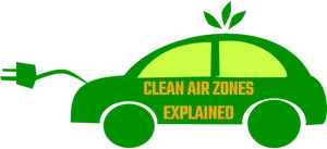 Clean Air Zones Explained Electric Vehicle PNG Image