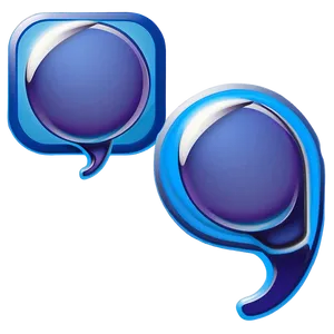 Clean Design Talk Bubble Png 97 PNG Image