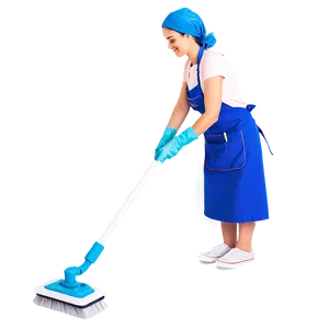 Cleaning Lady D PNG Image