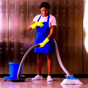 Cleaning Workers Png Buu PNG Image