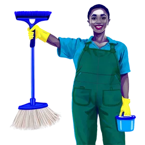 Cleaning Workers Png Fke75 PNG Image