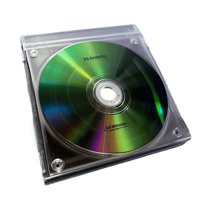 Clear CD Case Illustration PNG ejo PNG