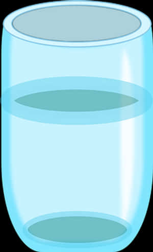 Clear Glass Half Full PNG