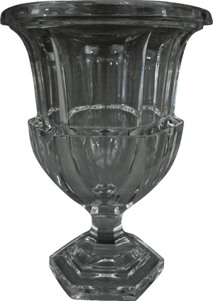 Crytal Cut Glass Vase Clipart Png Public Domain Clip - Vase, Transparent Png PNG with transparent background