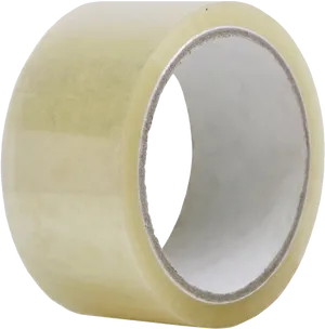 Clear Packing Tape Roll PNG Image