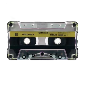 Clear Plastic Cassette Tape Png Dti32 PNG Image