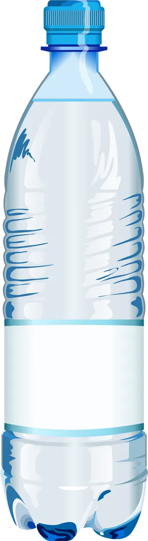 Clear Plastic Water Bottle PNG Image