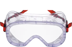 Clear Safety Goggles PNG Image