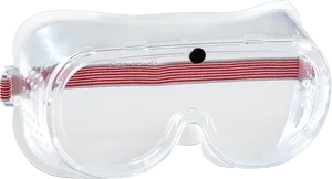 Clear Safety Goggles Product Image PNG Image