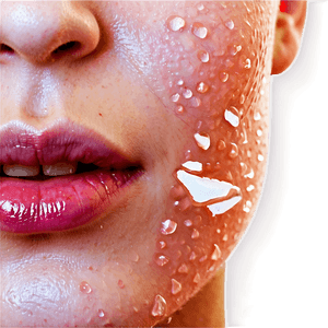 Clear Skin Closeup PNG 06112024 PNG with transparent background