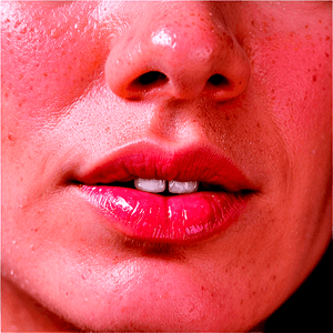 Clear Skin Closeup PNG ips PNG with transparent background