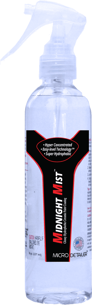 Micro Detail Midnight Mist Ceramic Coating Spray - Bottle, HD Png Download PNG