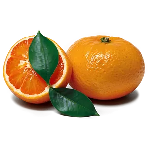 Clementine Fruit Cut Png 06252024 PNG Image