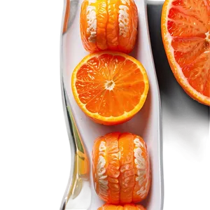 Clementine Slice Transparent Png Ryy51 PNG Image