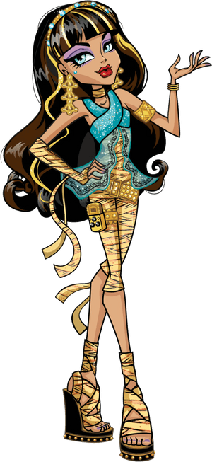 Cleo De Nile Monster High Artwork, HD Png Download PNG